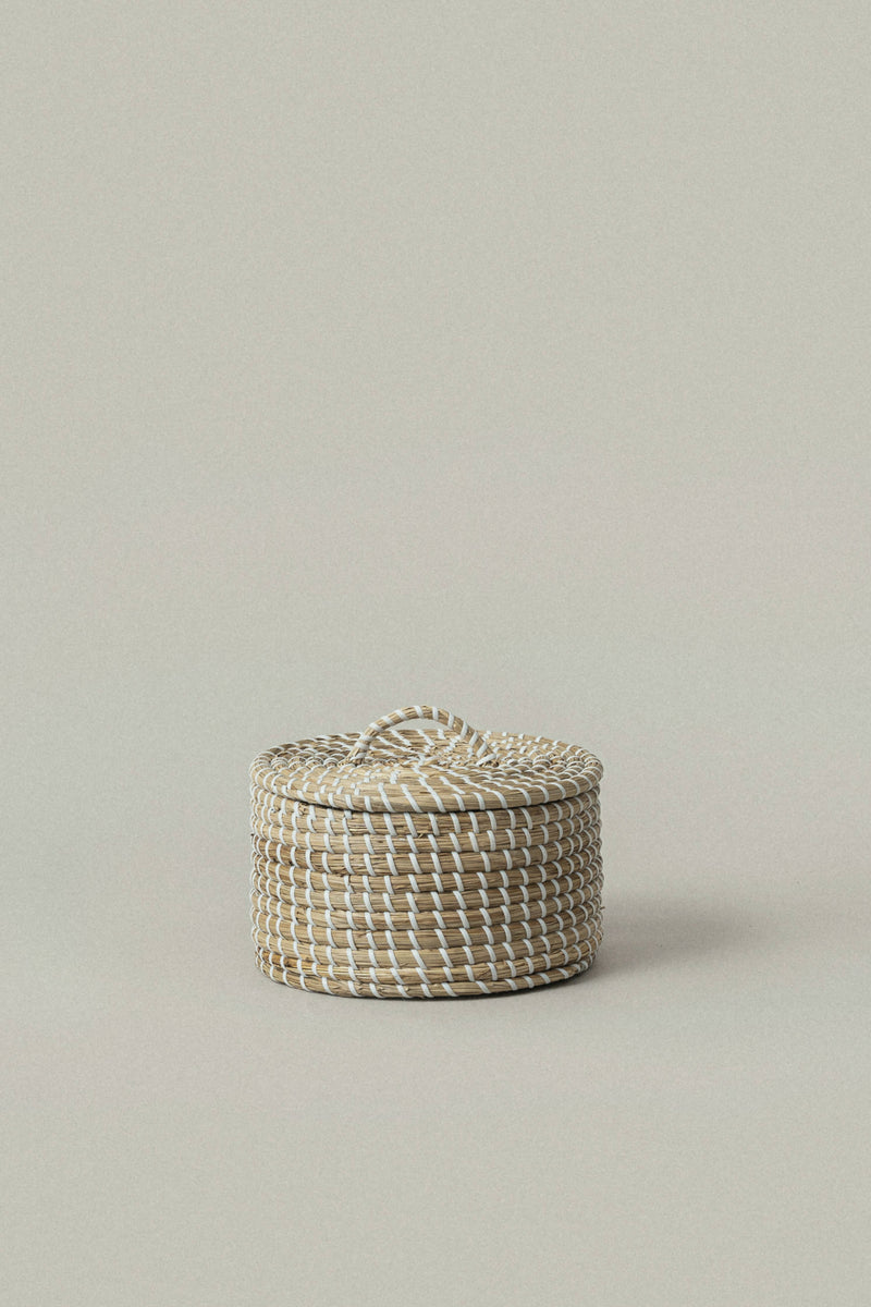 Seagrass Woven Canisters, Set of 2