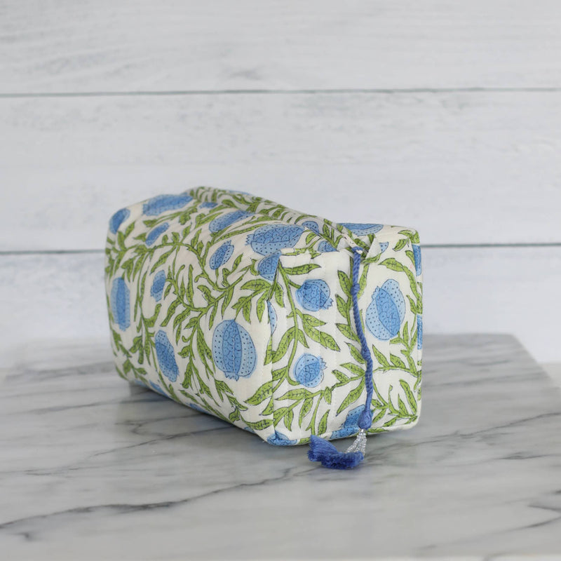 Cosmetic Bag Pomegranate Blue