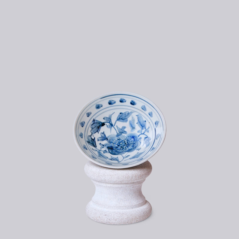 Blue and White Porcelain Bowl