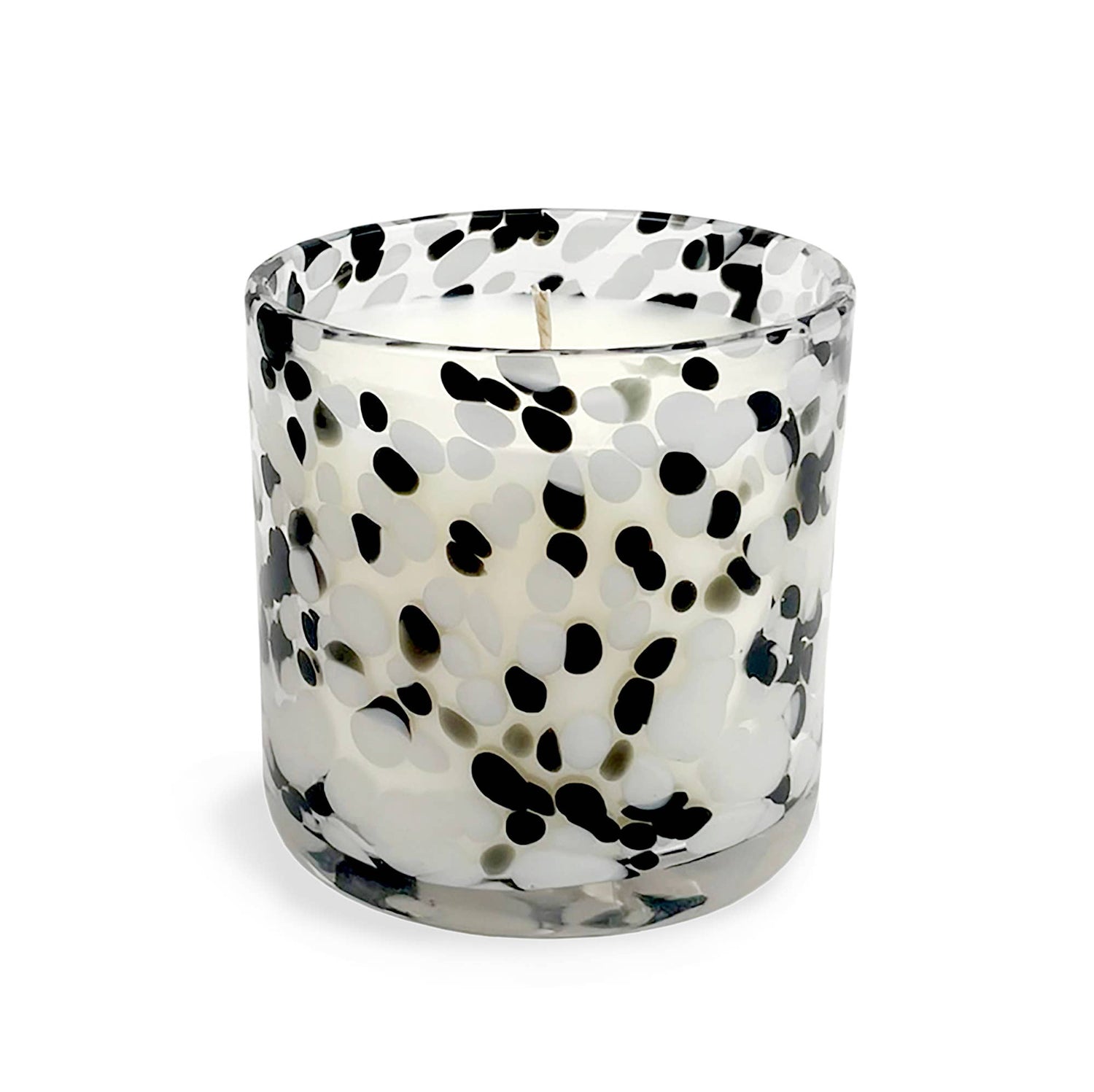 Velvet Tuberose Black & White Tortoise Soy Blend Candle