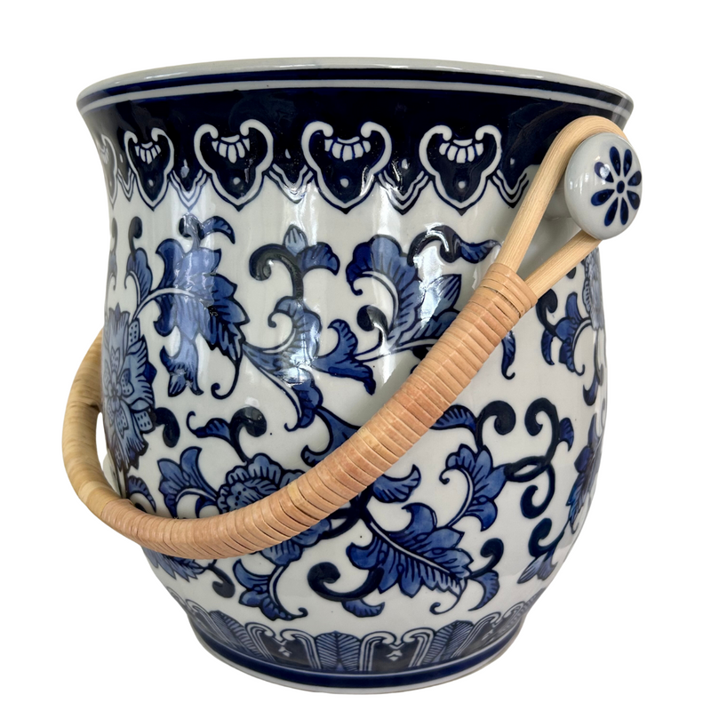 Blue Chinoiserie Ice Bucket