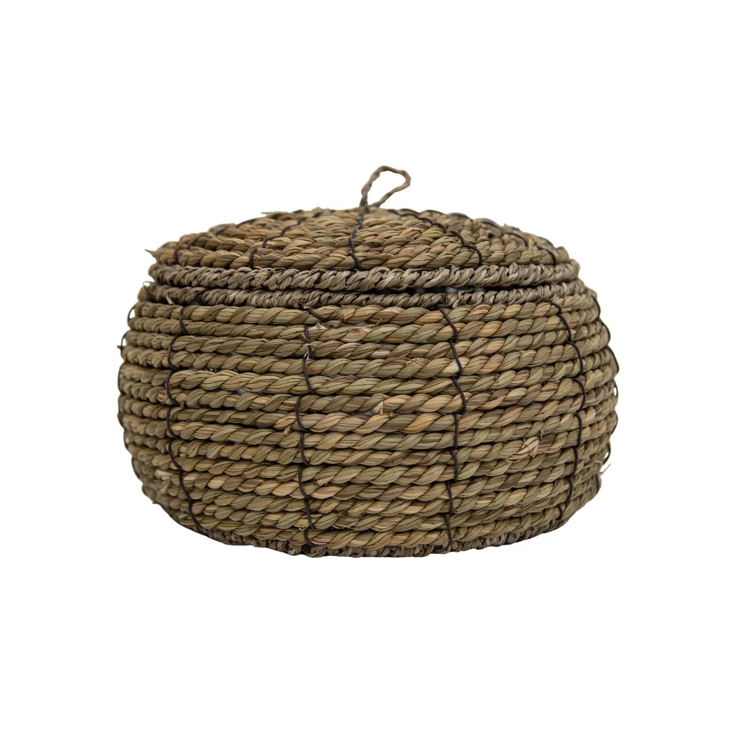 Lina Natural Woven Canister