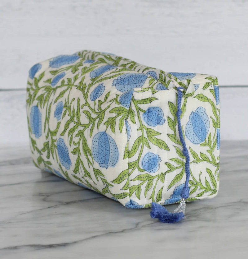 Cosmetic Bag Pomegranate Blue