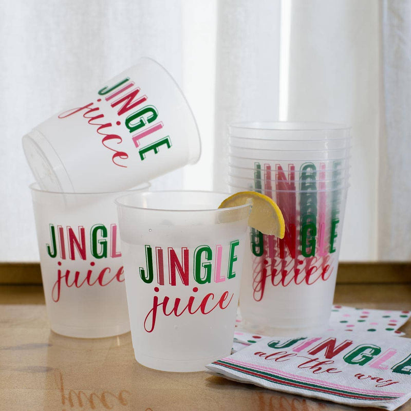 Jingle Juice Party Cups (Set of 10)